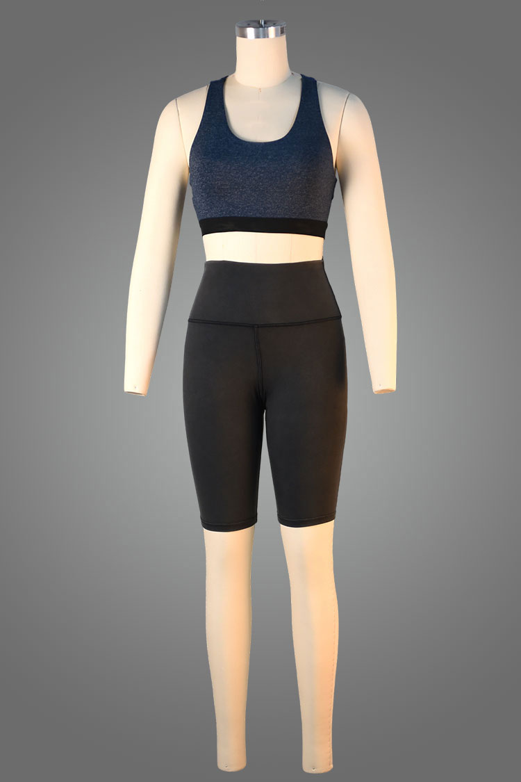 Hight neck Running Sports Crops