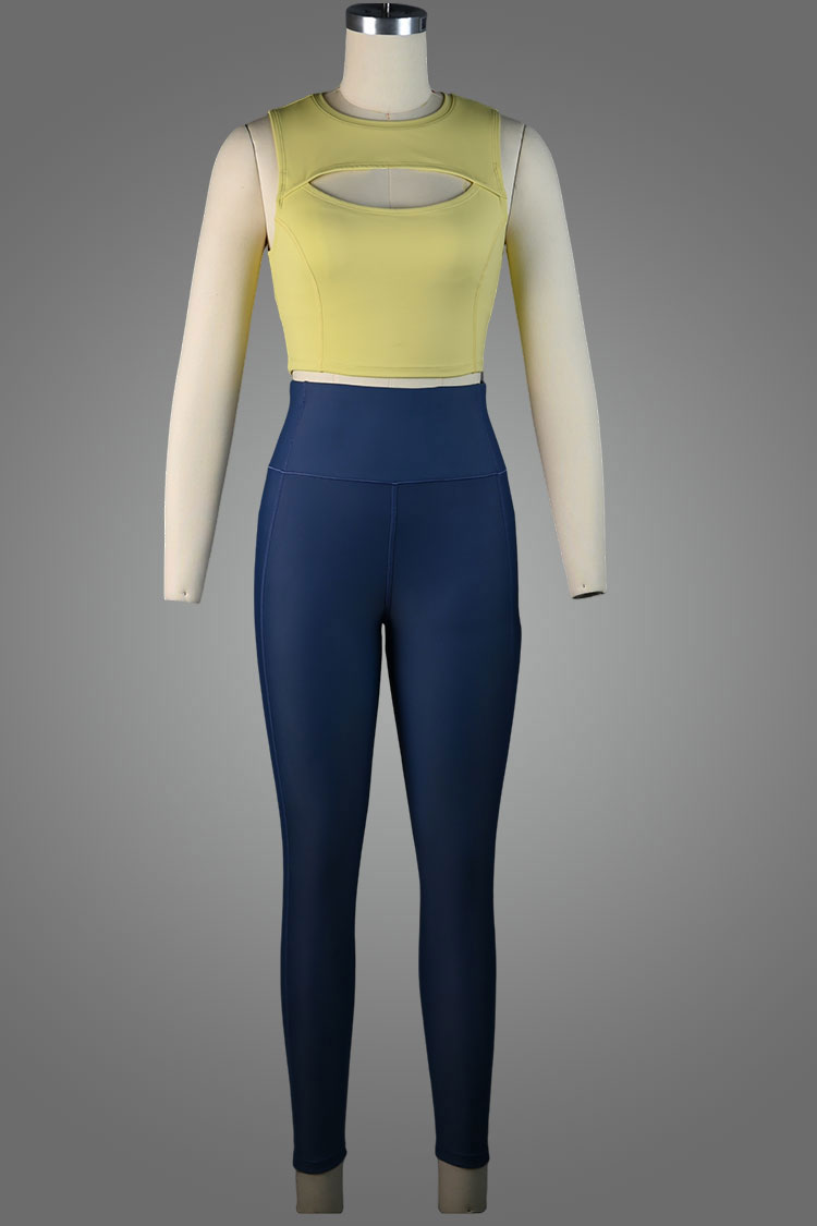 High shine leggings