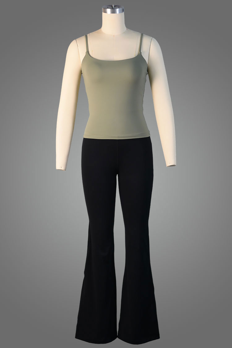 Built-in Support Spaghetti Strap Cami Tank