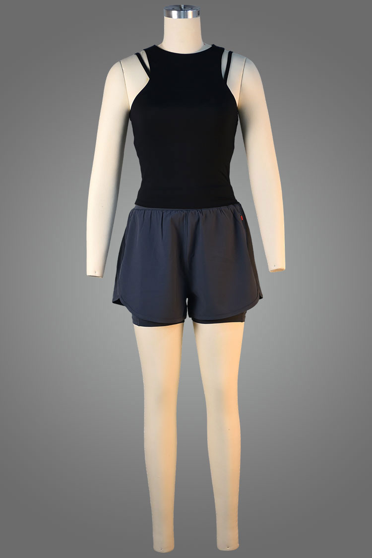 Double Layer Tank With Inbuilt Bra