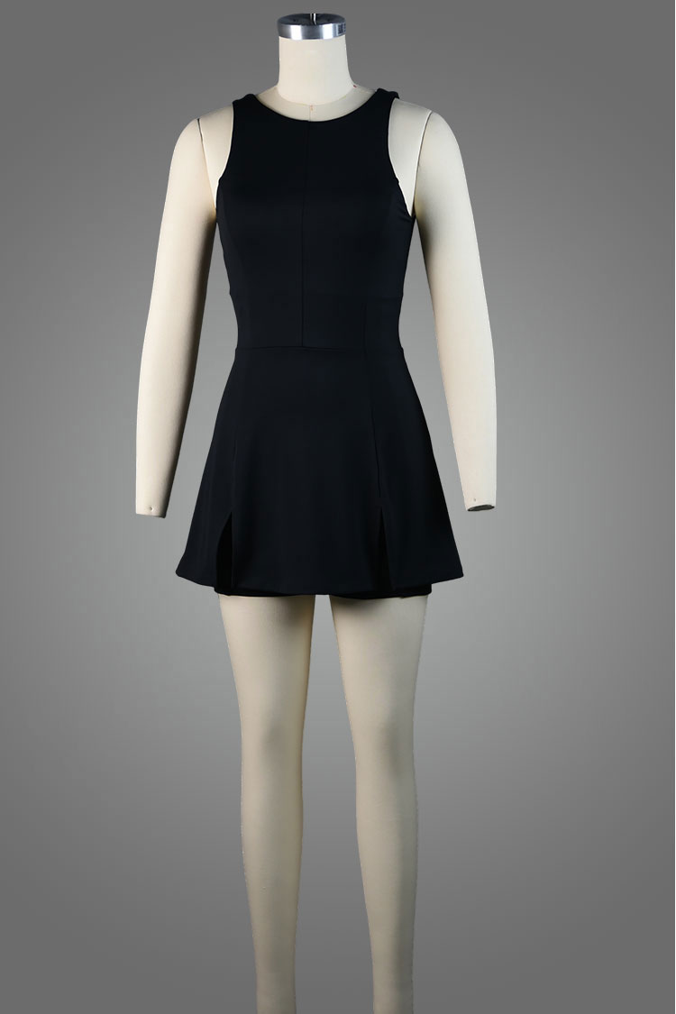Built-in Support Side Split Active Dress